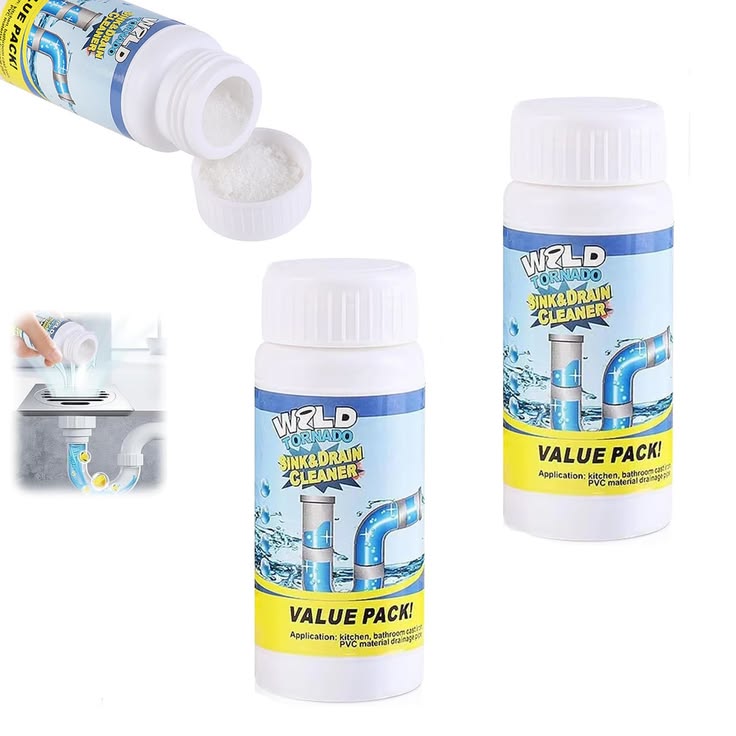 Sink And Drain Cleaner, Drain Cleaning Powder TrendAxe
