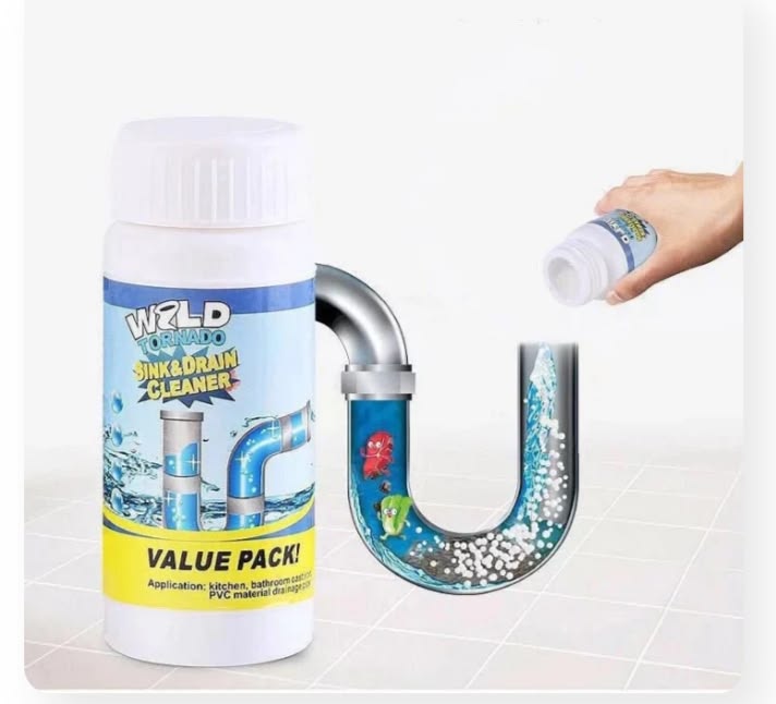 Sink And Drain Cleaner, Drain Cleaning Powder TrendAxe