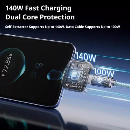 Smart Auto Stop Charging Adapter Auto Cut-Off Charger Protector with AI Full-Charge Disconnect Universal Overcharge Protection Adapter for Phone