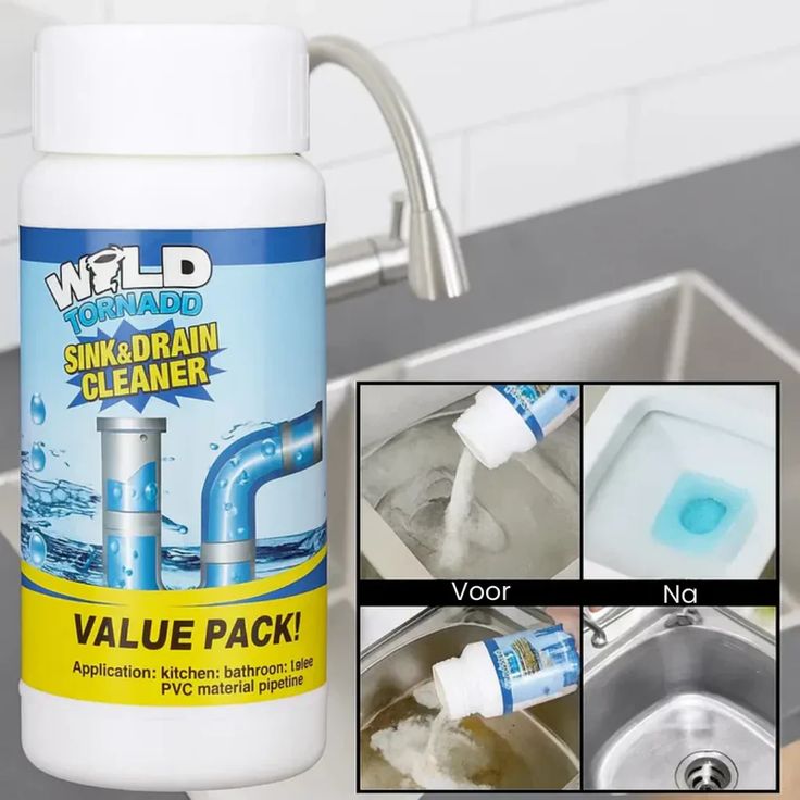 Sink And Drain Cleaner, Drain Cleaning Powder TrendAxe
