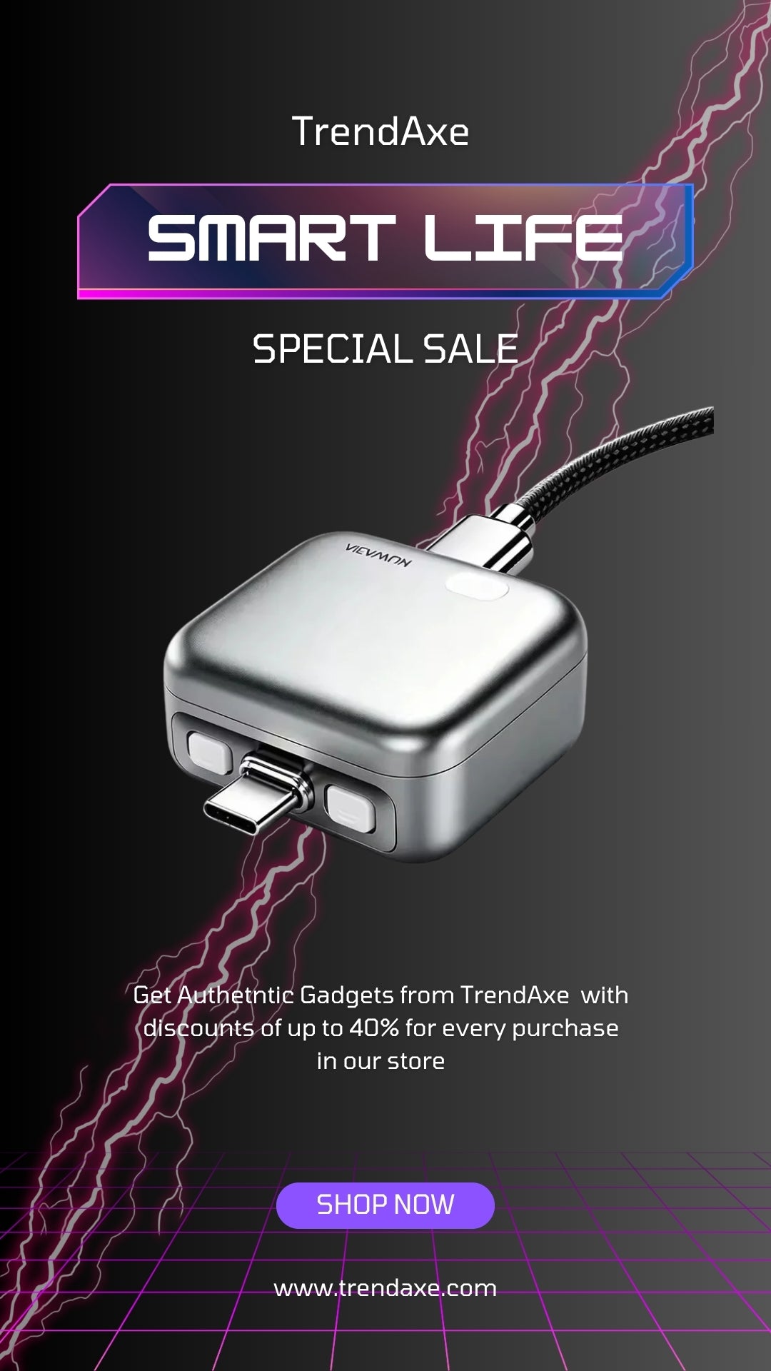 AI Auto Cut-Off Charger