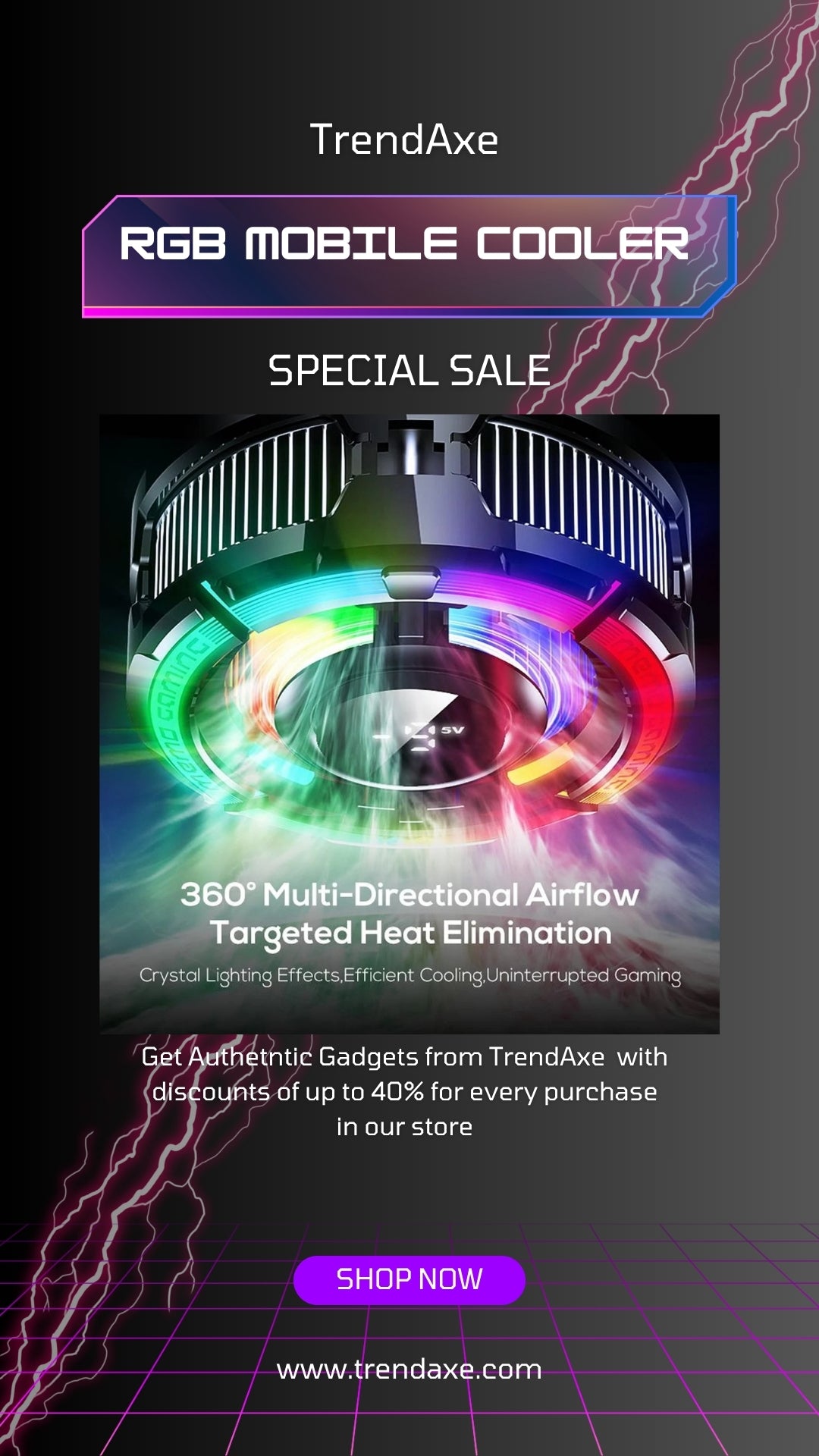 <strong>RGB Digital Cooler</strong>