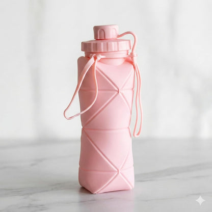 Foldable Silicone Water Bottle TrendAxe